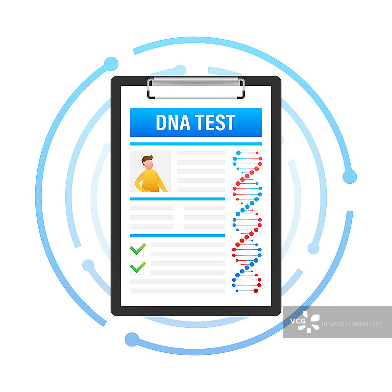 DNA测试基因诊断概念遗传图片素材