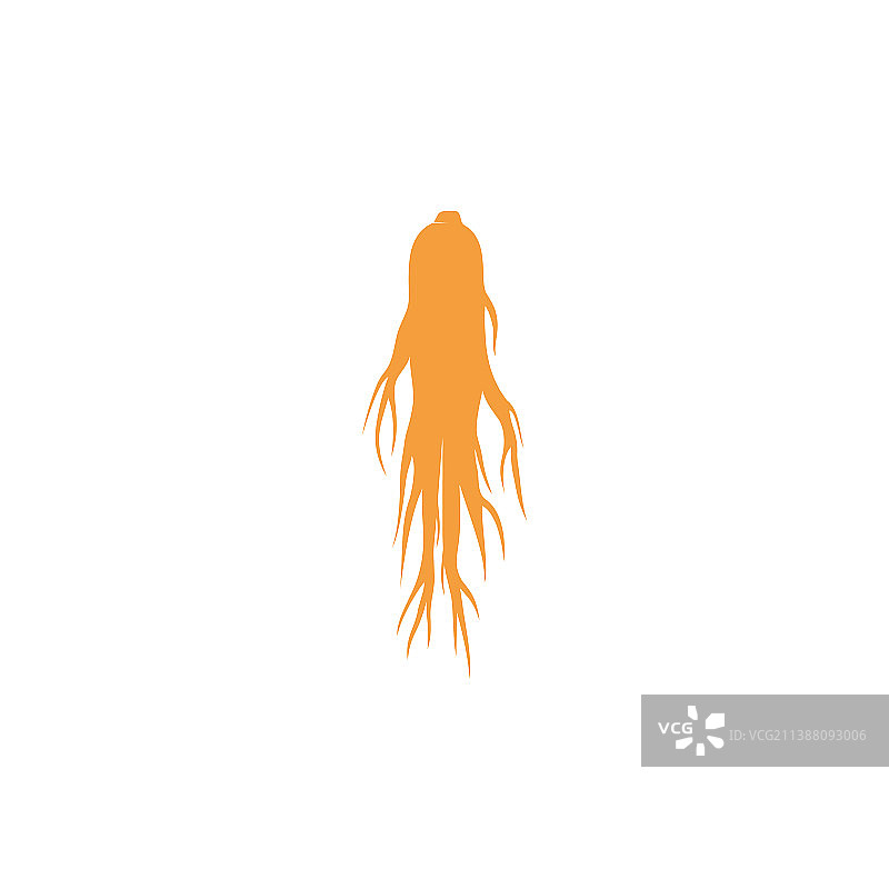 人参根图标Logo图片素材