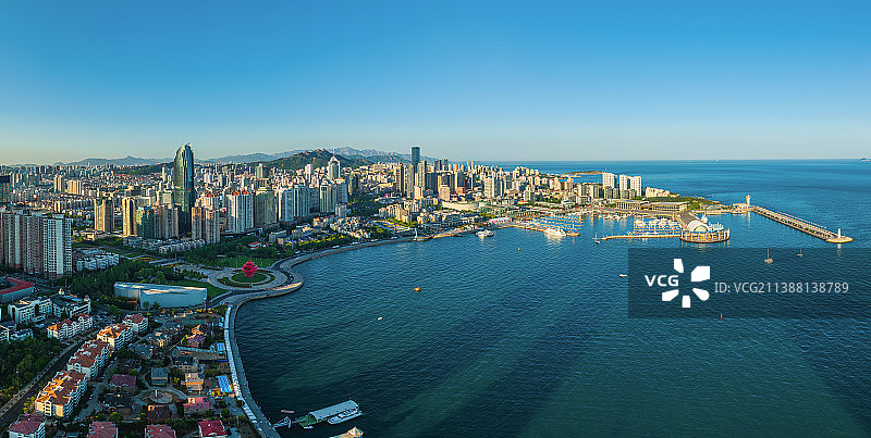 青岛城市东部风光图片素材