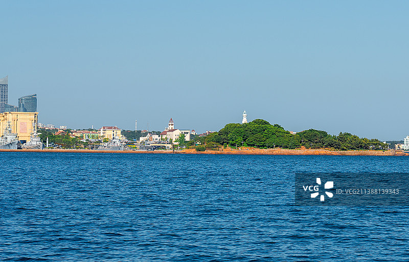 青岛城市老城区建筑图片素材