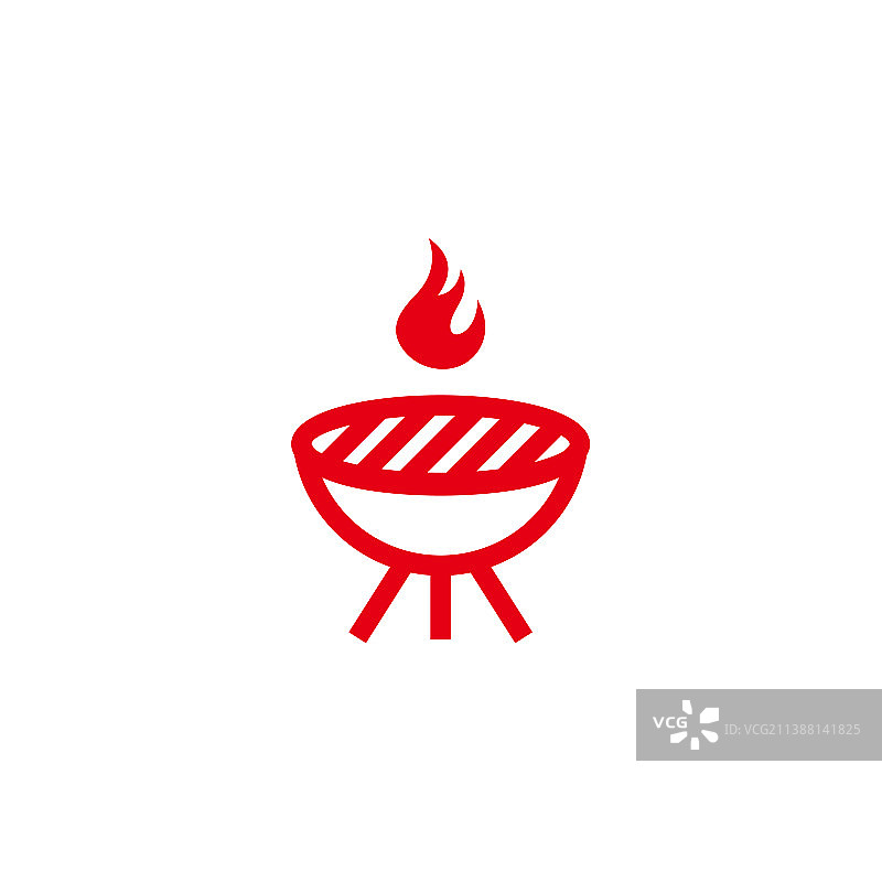烧烤logo图标图片素材