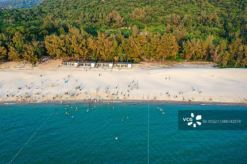 马尾岛沙滩图片素材