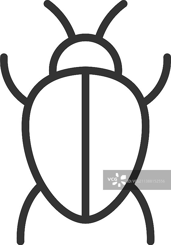 昆虫图标设计模板图片素材