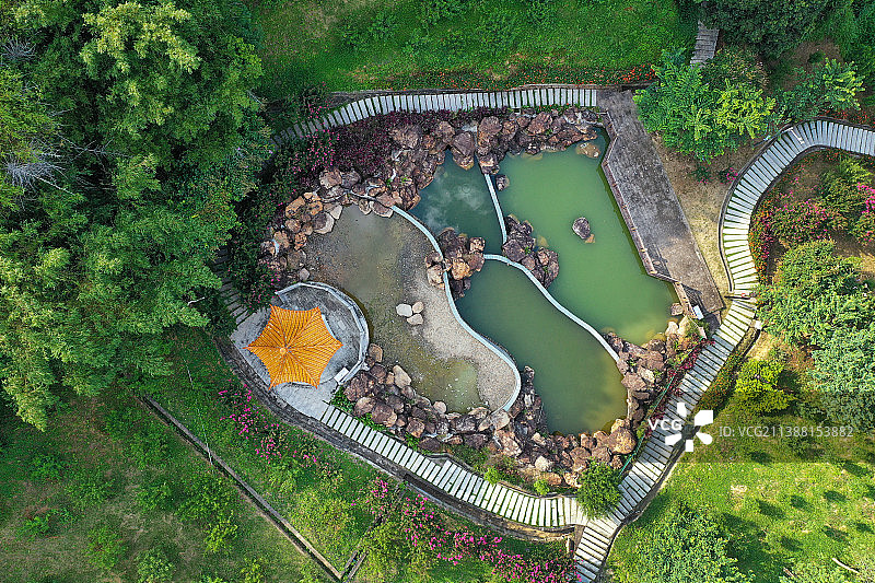 广东省广州市增城区小楼镇何仙姑风景区航拍图片素材