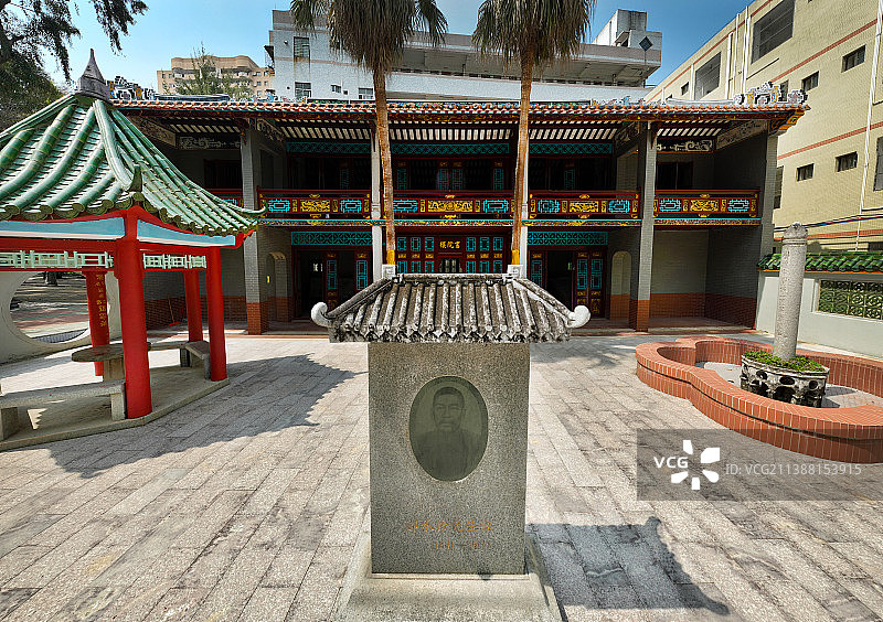 广东省惠州市惠阳区崇雅书院航拍图片素材