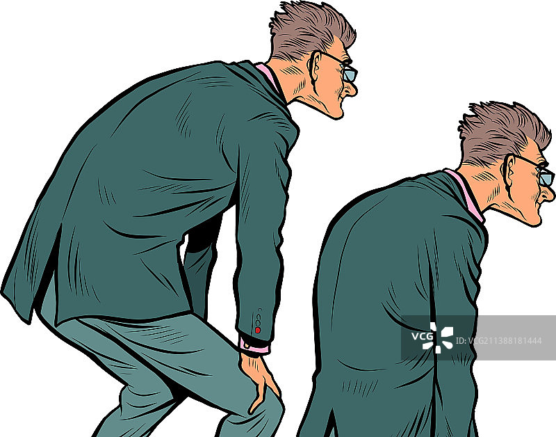 商务男士正在看东西图片素材