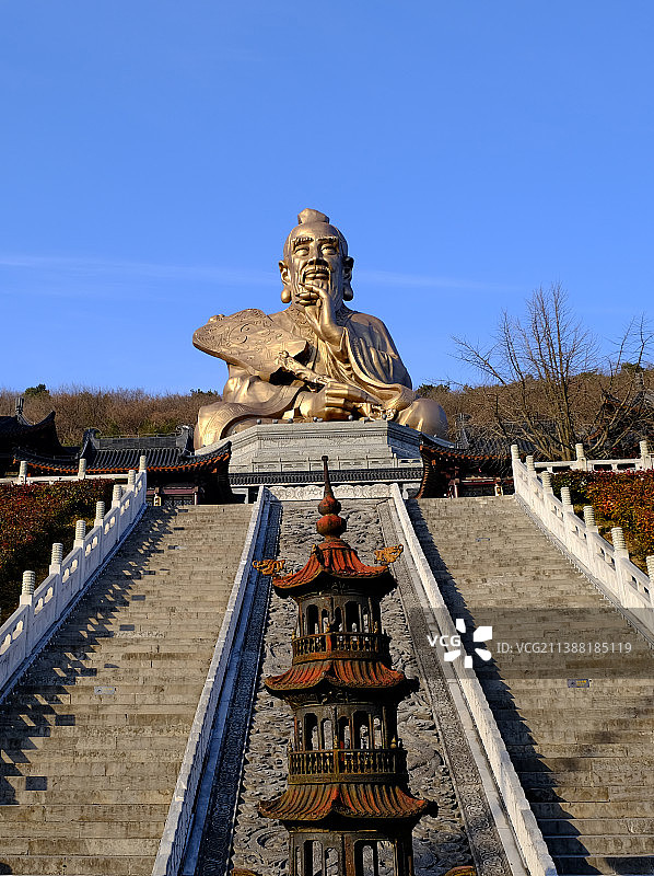 茅山老子像图片素材