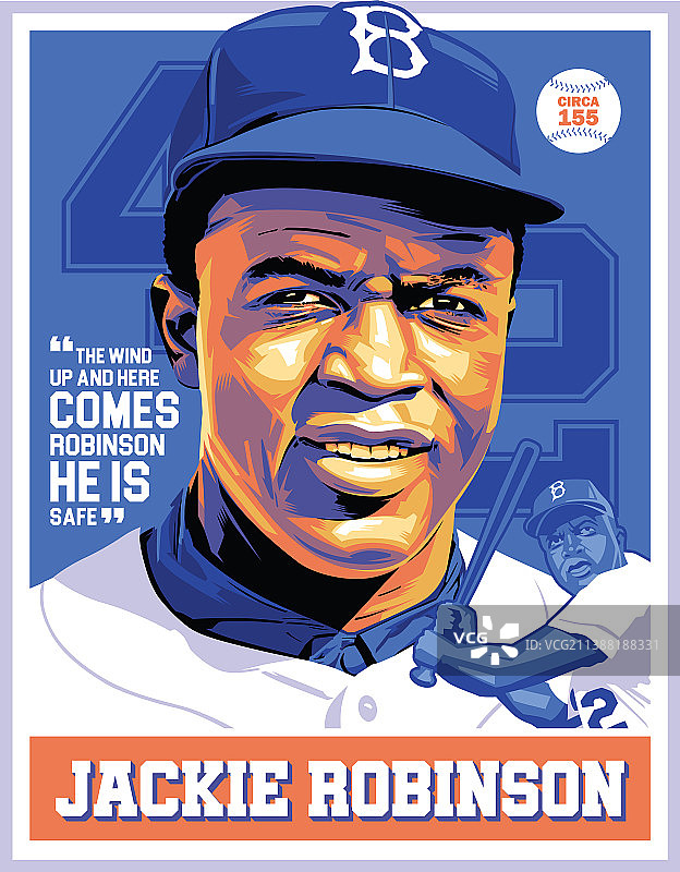 杰基·罗宾逊图片素材