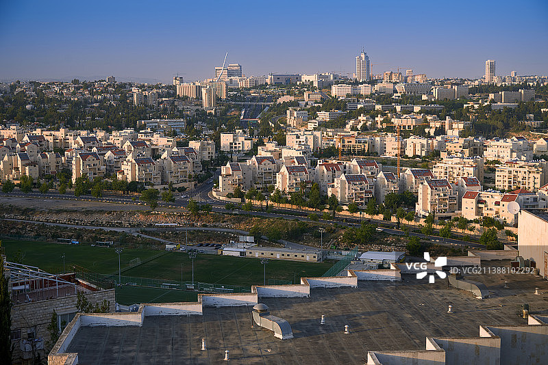 金色的耶路撒冷图片素材