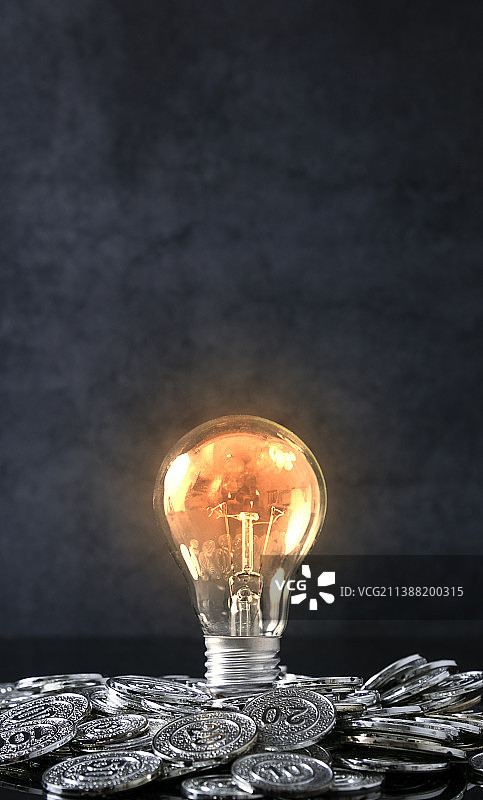 金融投资股票创意增长图片素材