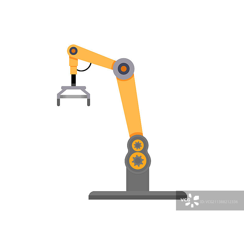 用于传送带收集的机械起重机图片素材