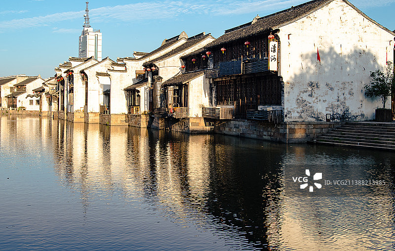 嘉兴月河街区图片素材
