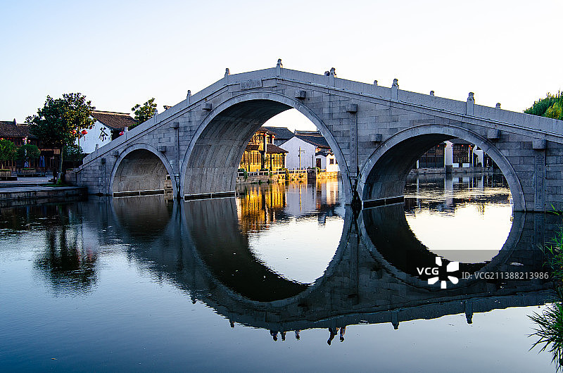 嘉兴月河街区图片素材