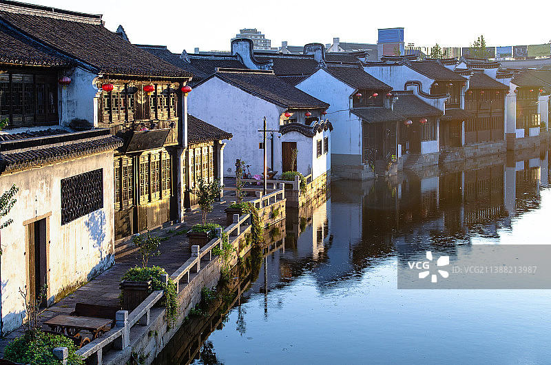 嘉兴月河街区图片素材