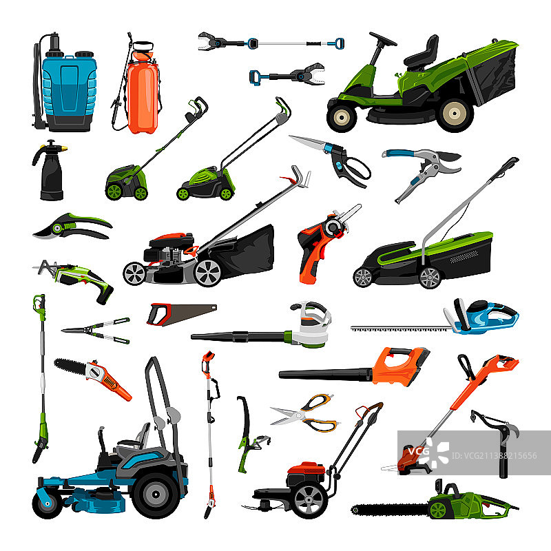 电动工具组合图片素材