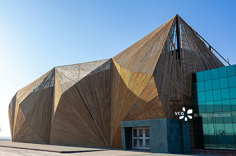 新疆巴音郭楞轮台县服务区建筑图片素材