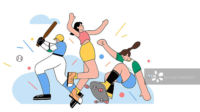 一起来运动图片素材