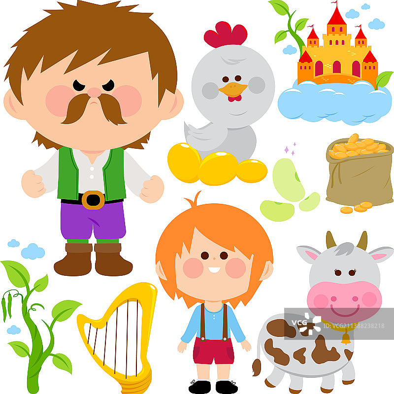 杰克与魔豆图片素材