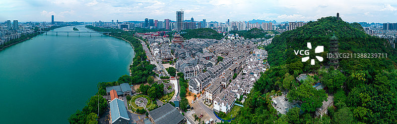 柳州著名景点窑埠古镇图片素材