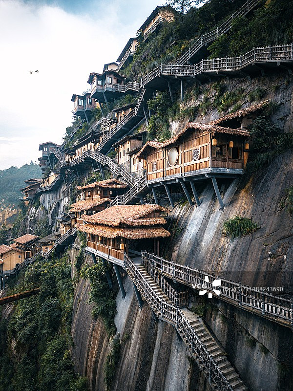 这不是CG 是真实的仙侠世界望仙谷图片素材