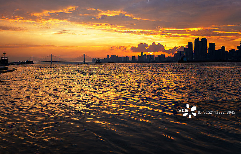 武汉 江滩朝阳系列图片素材
