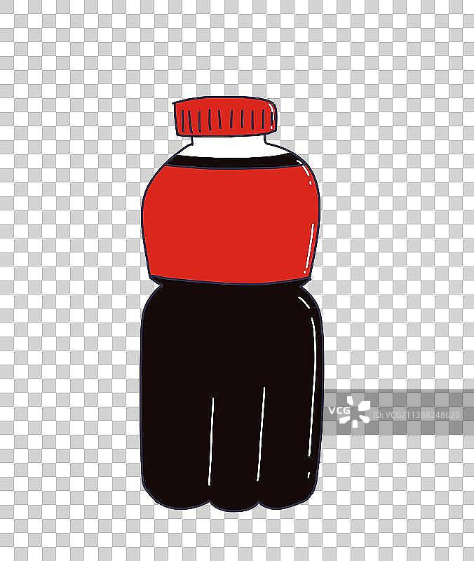 元素：卡通饮料瓶图片素材