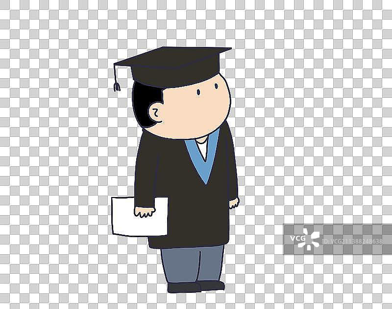 元素：毕业生图片素材