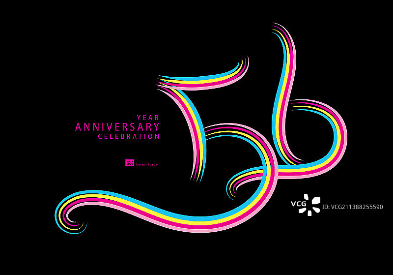 56周年庆典标志图片素材