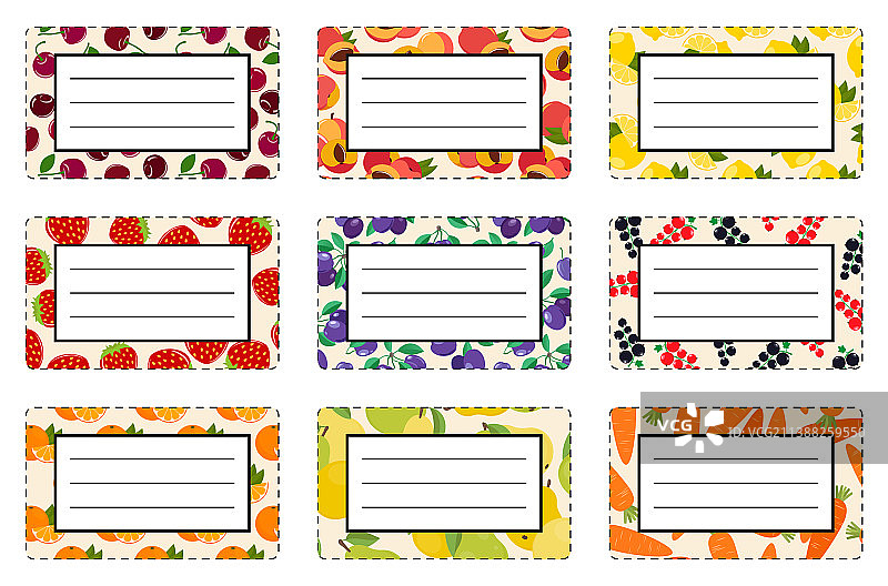 自制罐子贴纸集合图片素材