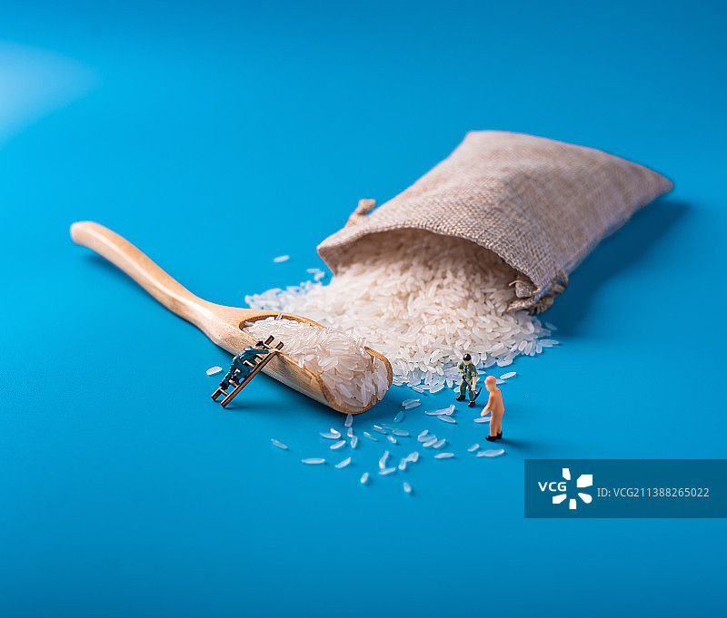 粮食　大米图片素材