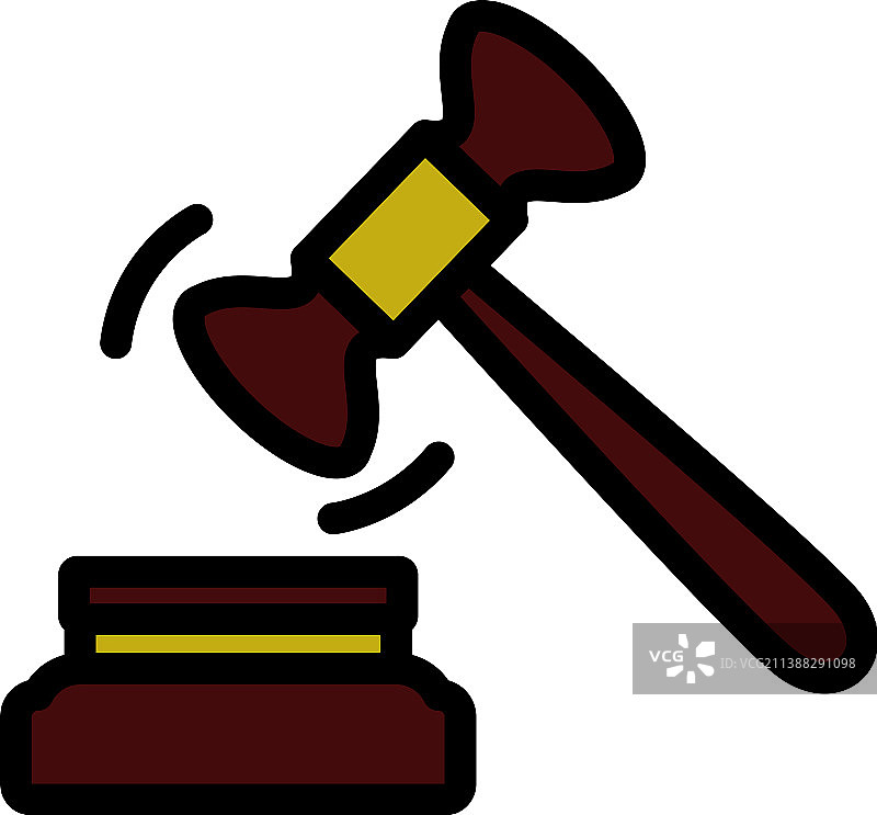 法官锤图标图片素材