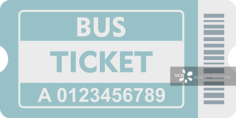 公交车票机扁平图标图片素材