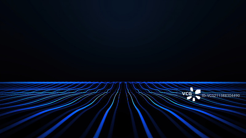 数字化科技感凹凸地形地面图片素材