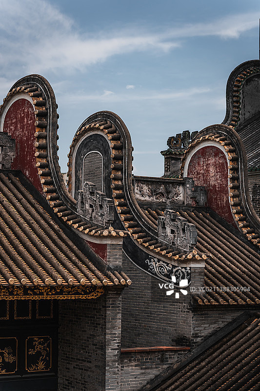 佛山岭南建筑图片素材