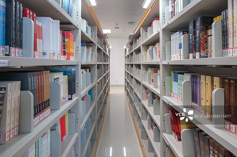图书馆内景图片素材