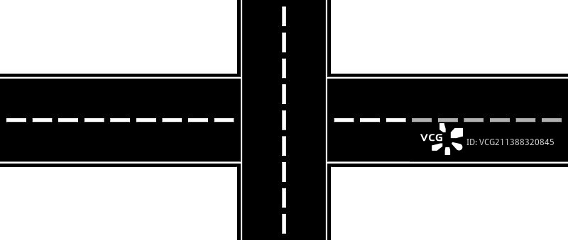 白色背景上的道路图标图片素材