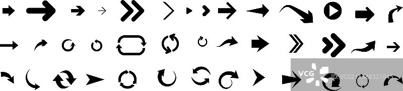 箭头图标合集图片素材