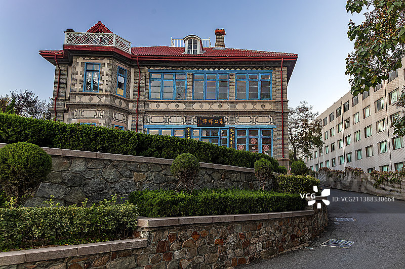 烟台美国领事馆旧址图片素材