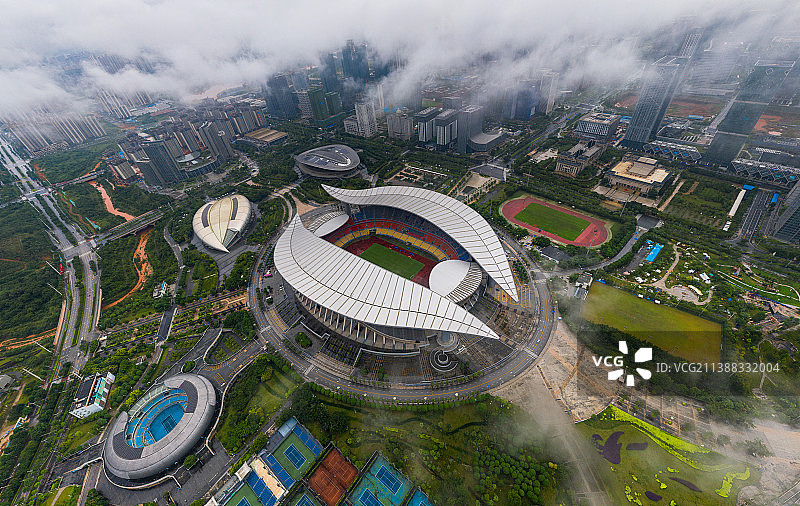 广西体育中心图片素材