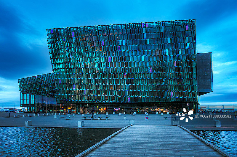 雷克雅未克Harpa音乐厅和会议中心图片素材