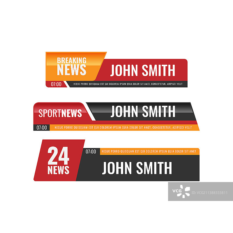 新闻栏电视素材图片素材