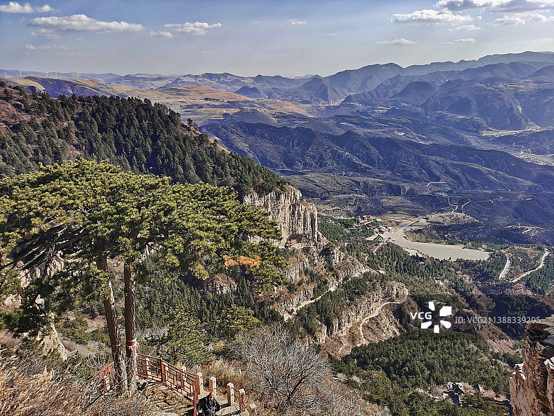 北岳恒山图片素材
