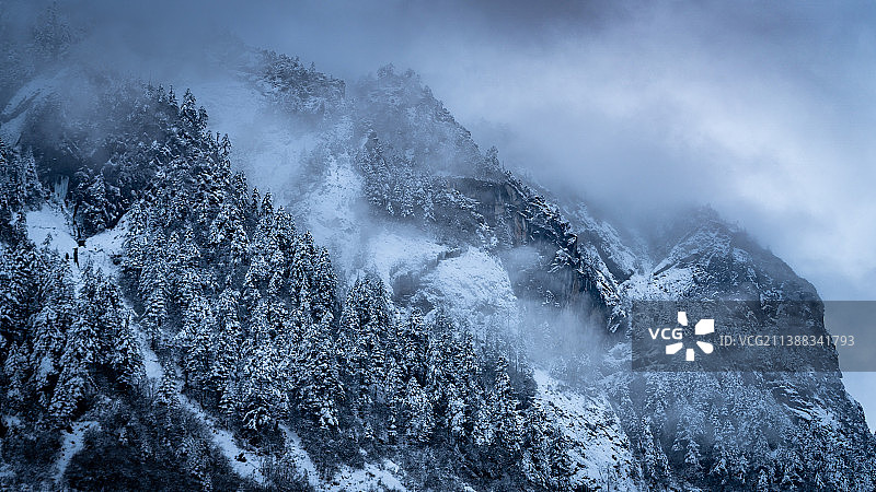海螺沟图片素材