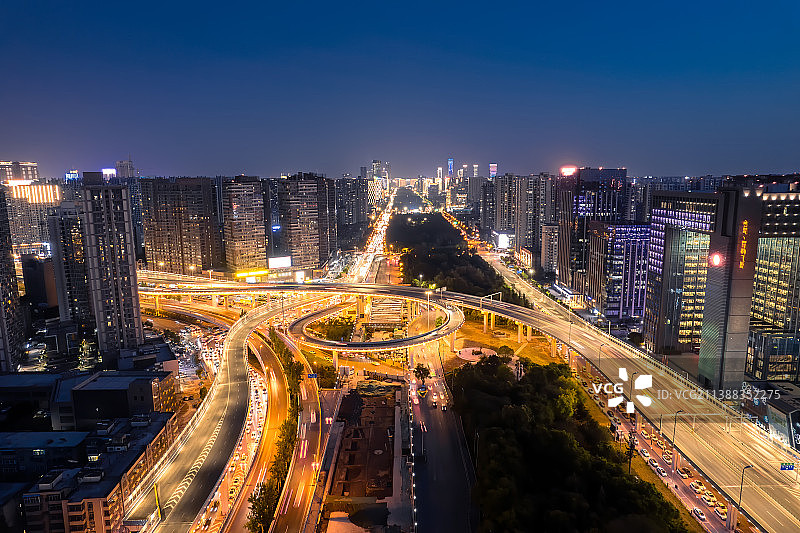 西安南二环沣惠南路图片素材