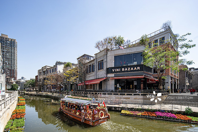 广州荔湾西关永庆坊旅游区风光图片素材