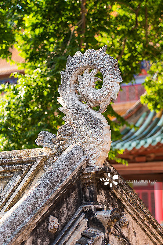 淮北相山公园显通寺图片素材