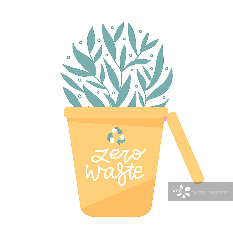 用于垃圾分类海报罐的垃圾回收箱图片素材