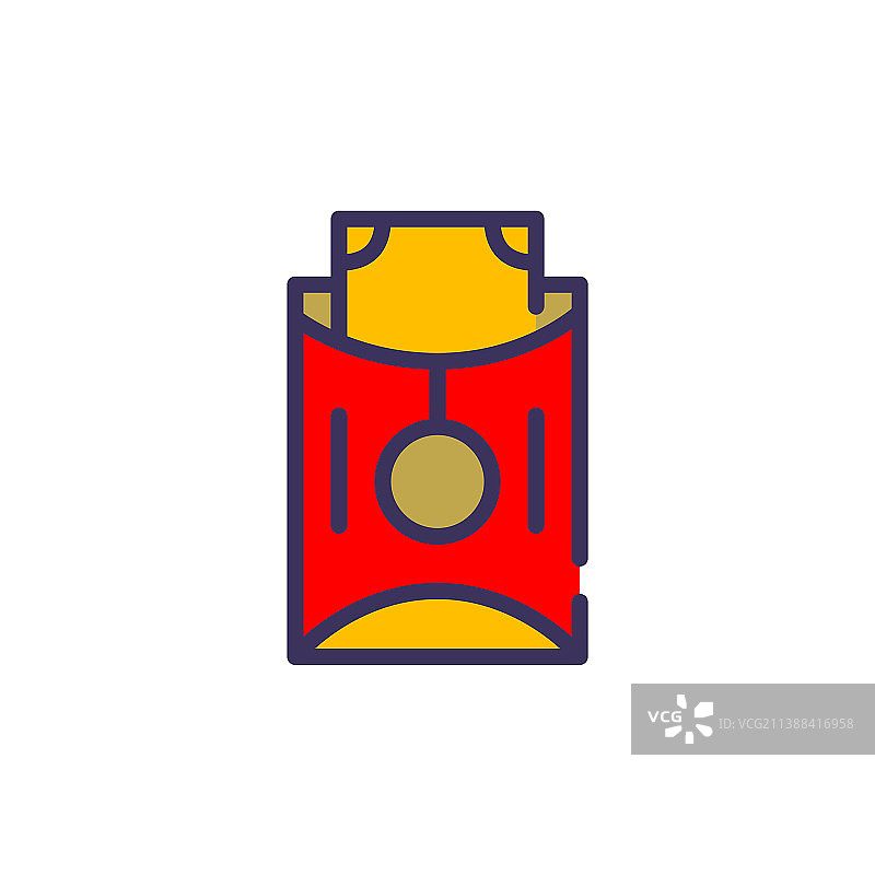 中国传统新年红包图片素材