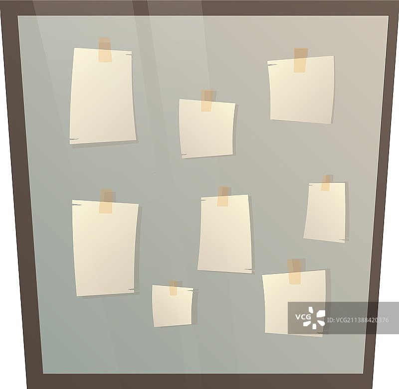 带有别针和犯罪证据的侦探板图片素材