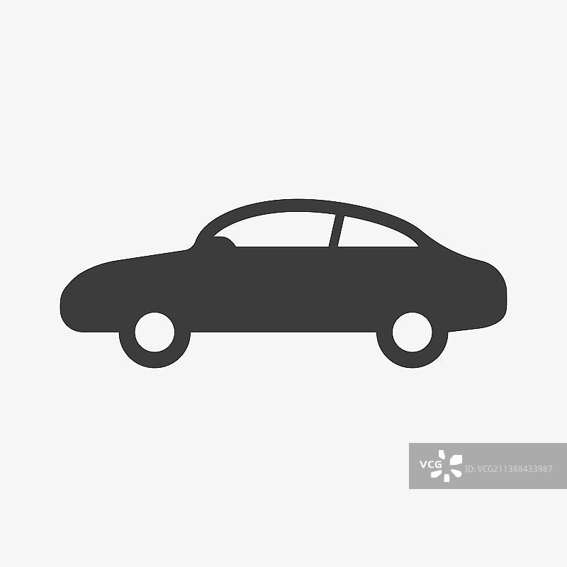 轿跑车图标图片素材